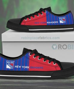 Canvas Low Top Shoes New York Rangers Canvas Low Top Shoes New York Rangers