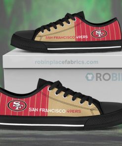 canvas low top shoes san francisco 49ers 16 cYpnf