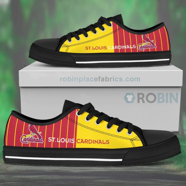 Canvas Low Top Shoes St. Louis Cardinals