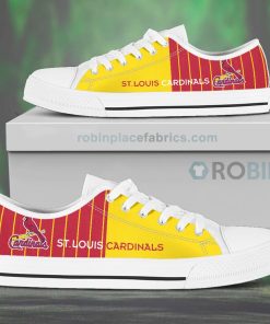 Canvas Low Top Shoes St. Louis Cardinals Canvas Low Top Shoes St. Louis Cardinals
