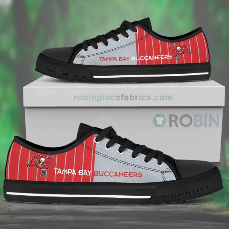 Canvas Low Top Shoes Tampa Bay Buccaneers