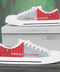 Canvas Low Top Shoes Tampa Bay Buccaneers Canvas Low Top Shoes Tampa Bay Buccaneers