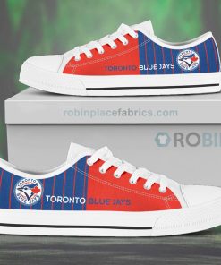Canvas Low Top Shoes Toronto Blue Jays Canvas Low Top Shoes Toronto Blue Jays