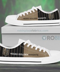Canvas Low Top Shoes Vegas Golden Knights Canvas Low Top Shoes Vegas Golden Knights