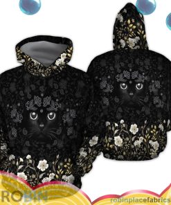 cat all over print aop shirt hoodie JBEzg
