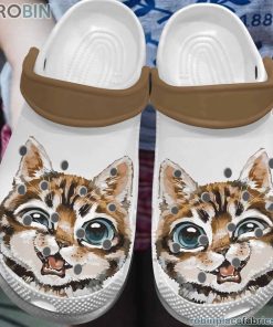 Cat Clog Cute Cat Crocs Crocband Clog 3D Crocs Print Full