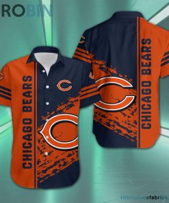 Chicago Bears – NFL Short Sleeve Button Down Hawaiian Shirt