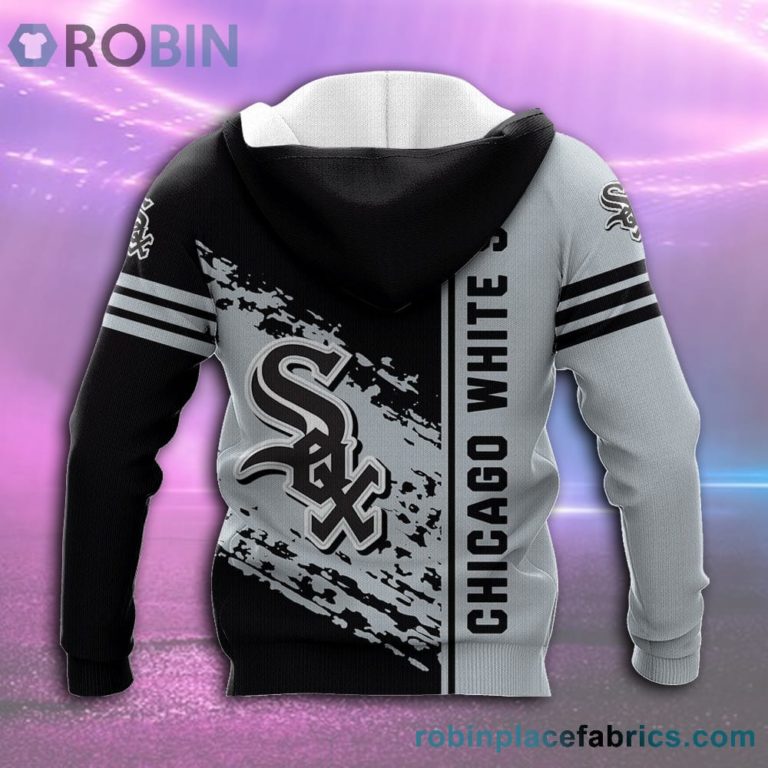 Chicago White Sox All Over Print 3D Hoodie Quarter Style – MLB