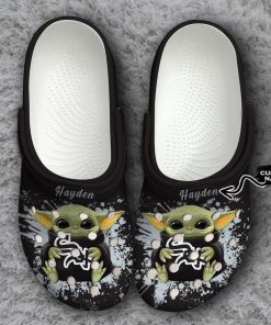 Chicago White Sox Baby Yoda Crocs Clog Shoes
