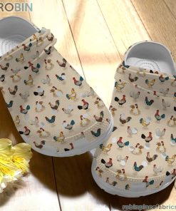 Chicken Clog Chicken Lady Crocs Crocband Clog 3D Crocs Print Full