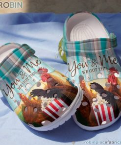 Chicken Clog You And Me Crocs Crocband Clog 3D Crocs Print Full