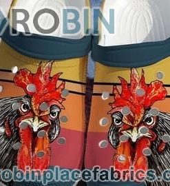 Chicken Crocband Clog Chicken Lover Charms Animal Crocs 3D Print Clog 3D Crocs Print Full
