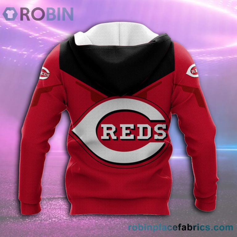 Cincinnati Reds All Over Print 3D Hoodie Drinking Style – MLB