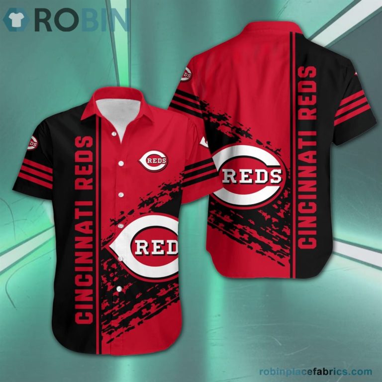 Cincinnati Reds – MLB Short Sleeve Button Down Hawaiian Shirt