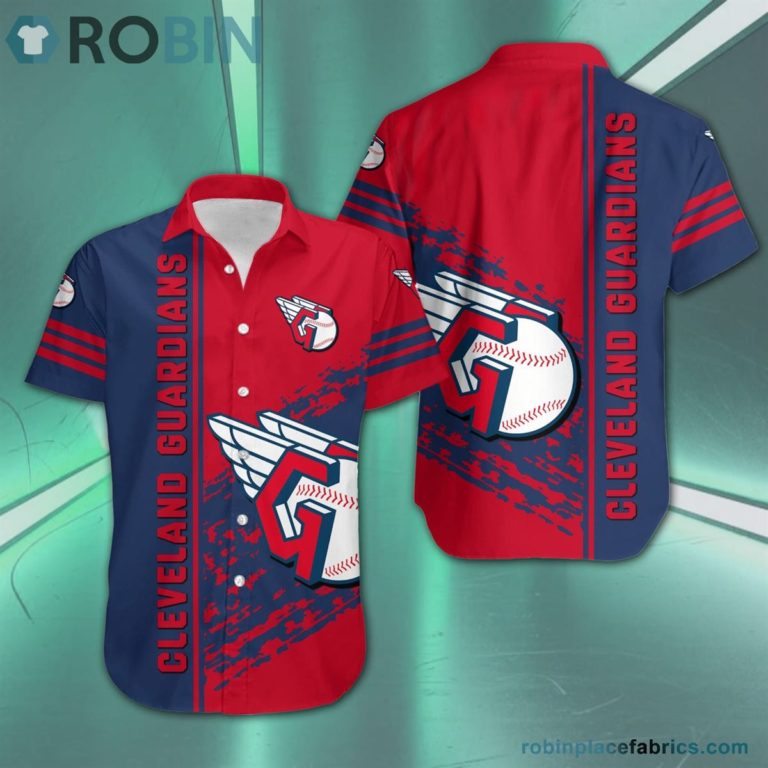Cleveland Guardians – MLB Short Sleeve Button Down Hawaiian Shirt