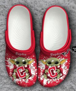 Cleveland Indians Baby Yoda Crocs Clog Shoes