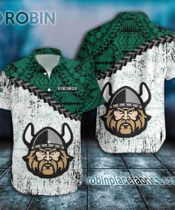 cleveland state vikings casual button down hawaiian shirt grunge polynesian tattoo ncaa 164 ljCWd