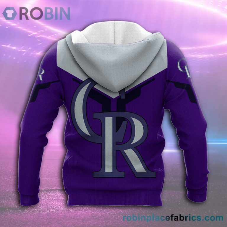 Colorado Rockies All Over Print 3D Hoodie Drinking Style – MLB