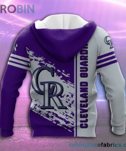 colorado rockies all over print 3d hoodie quarter style mlb 101 kDBxS