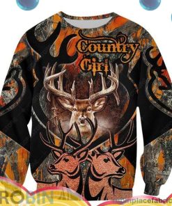 Country Girl Orange Deer Hunting All Over Print – AOP Shirt Country Girl Orange Deer Hunting All Over Print – AOP Shirt