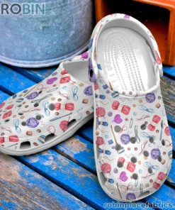 Crochet Materials RBPL22 Crocs Crocband Clog 3D Crocs Print Full