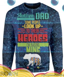 Daddy Bear Autism All Over Print – AOP Shirt Daddy Bear Autism All Over Print – AOP Shirt