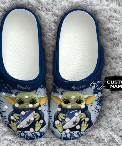 Dallas Cowboys Baby Yoda Crocs Clog Shoes