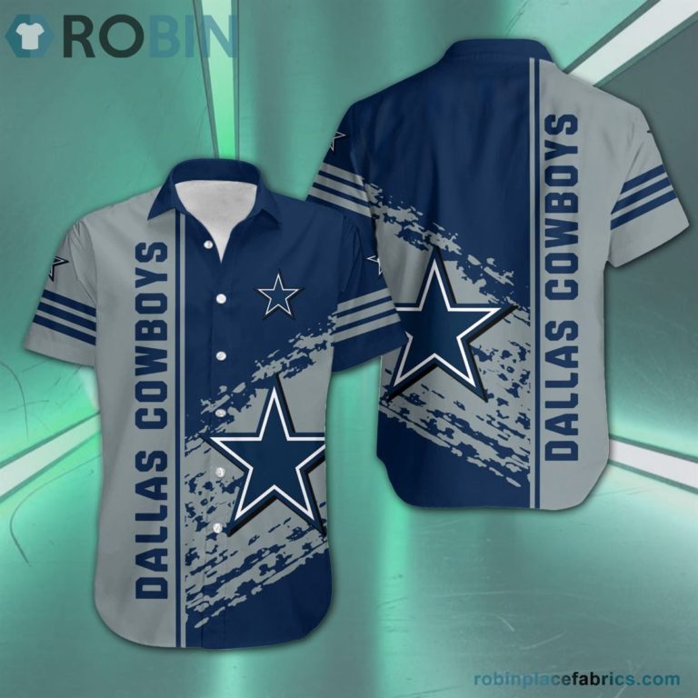 Dallas Cowboys – NFL Short Sleeve Button Down Hawaiian Shirt