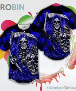 dark blue fatal shears grim reaper skull baseball jersey rb628373 jJ6Nf