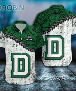 dartmouth big green casual button down hawaiian shirt grunge polynesian tattoo ncaa 154 04HX4