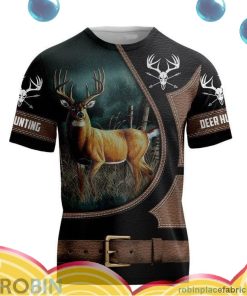 deer hunting adult all over print aop shirt t shirt XDKC0