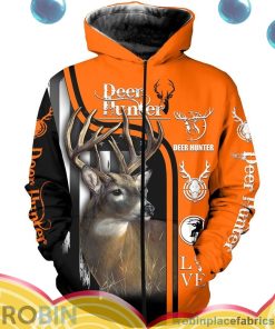 deer hunting love all over print aop shirt zip hoodie 7gAnY