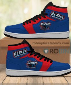 DePaul Blue Demons Sneakers Boots – NCAA Air Jordan 1 DePaul Blue Demons Sneakers Boots – NCAA Air Jordan 1