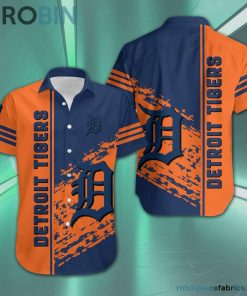 Detroit Tigers – MLB Short Sleeve Button Down Hawaiian Shirt