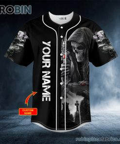 doomsday ii skull custom baseball jersey 350 uJsS3