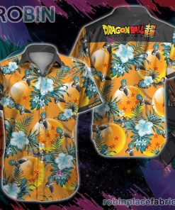 Dragon Ball Super Vegeta Hawaiian Shirt, Casual Short Sleeve Shirt