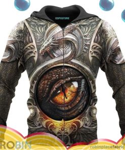 dragon eyes all over print aop shirt zip hoodie k3SWW