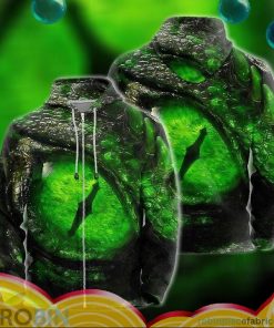 dragon green eyes all over print aop shirt zip hoodie cahHK