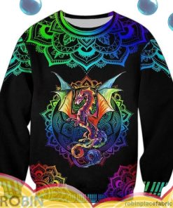 Dragon Mandala All Over Print – AOP Shirt