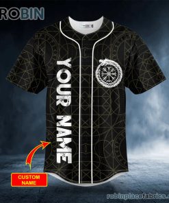 dragon power white tattoo custom baseball jersey 348 P5vKI