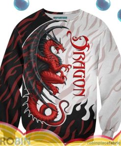 Dragon Red All Over Print – AOP Shirt