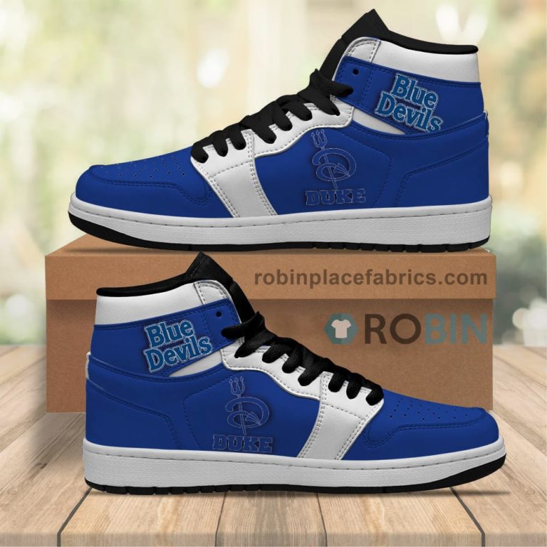 Duke Blue Devils Sneakers Boots – NCAA Air Jordan 1