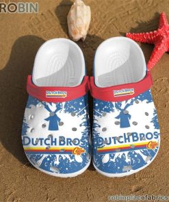 Dutch Bros Crocs Crocband Clog Clog 3D Crocs Print Full