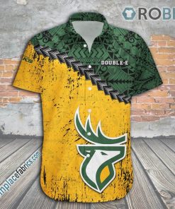 Edmonton Elks Casual Button Down Hawaiian Shirt Grunge Polynesian Tattoo – CA FOOTBALL