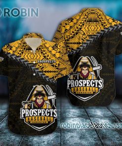 edmonton prospects casual button down hawaiian shirt grunge polynesian tattoo ca baseball 139 MH1Y7