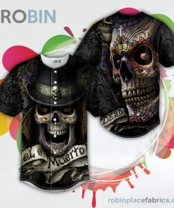 el muerto sugar skull baseball jersey rb294170 qwpZ4