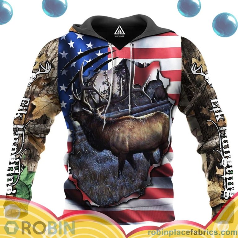 Elk Hunting All Over Print – AOP Shirt