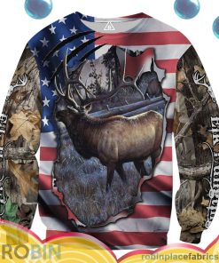 Elk Hunting All Over Print – AOP Shirt