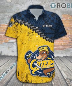 Erie Otters Casual Button Down Hawaiian Shirt Grunge Polynesian Tattoo – CA HOCKEY