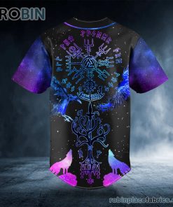 fantasy runic viking symbol tattoo custom baseball jersey 526 aQEPy